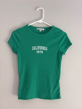 Orange Kiss Green California 1979 Baby Tee
